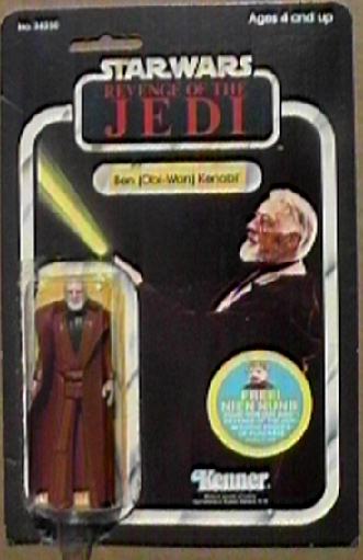 Carded Revenge of the Jedi Ben Kenobi - Star Wars Collectors Archive
