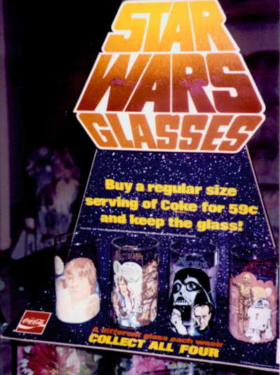star wars glasses from burger king